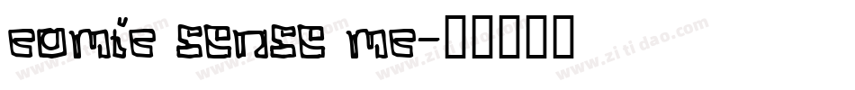 comic sense mc字体转换